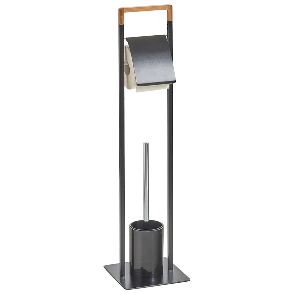 Zeller Present WC-Garnitur, aus Metall-Kunststoff-Holz