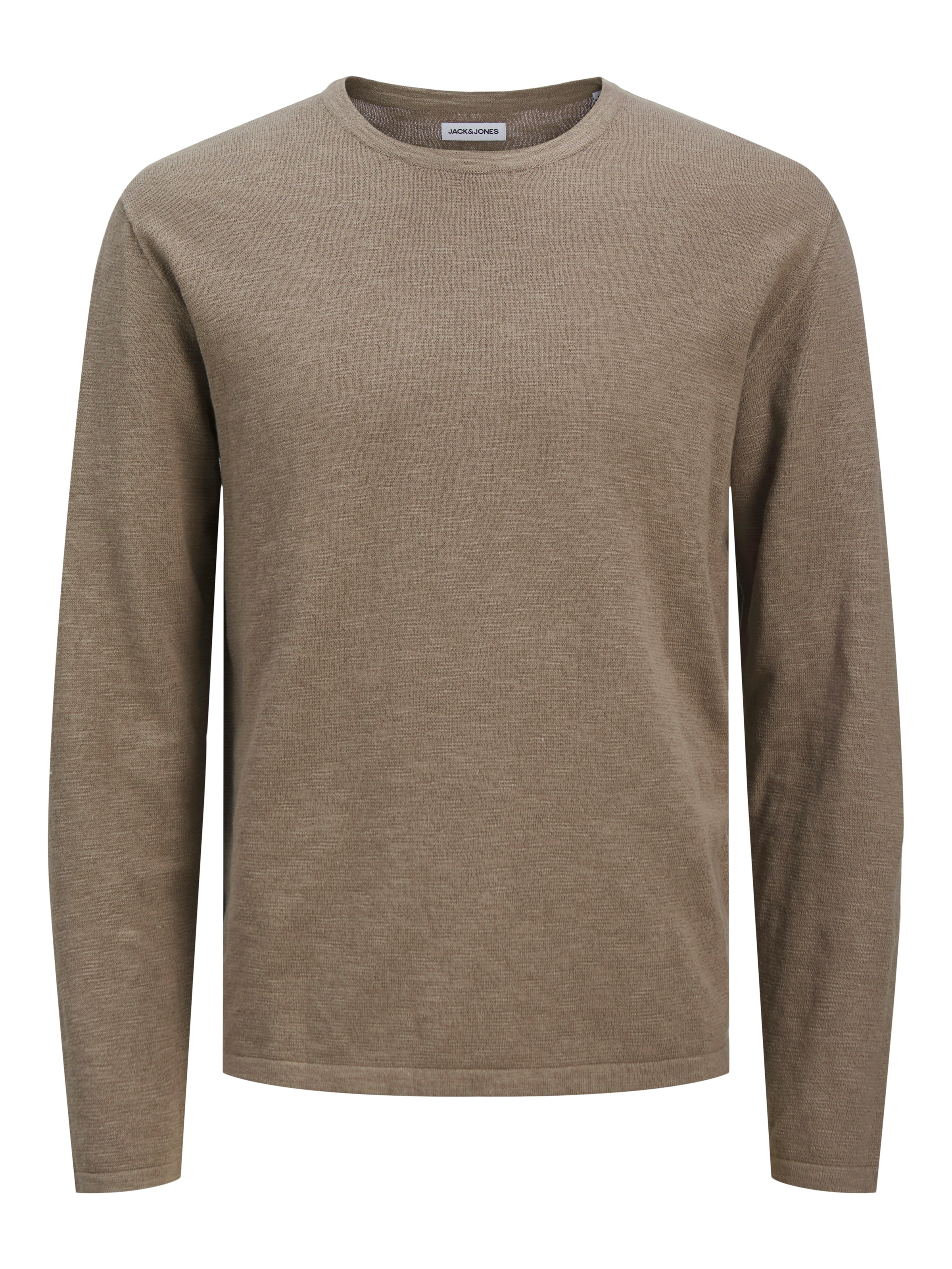 Jack & Jones Rundhalspullover »JJESUMMER KNIT CREW NECK SN«, mit Rundhalsausschnitt