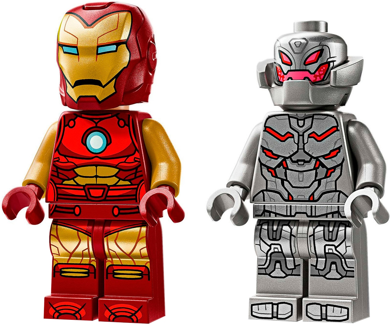 LEGO® Konstruktionsspielsteine »Iron Man Mech vs. Ultron (76307), LEGO Super Heroes«, (101 St.), Made in Europe