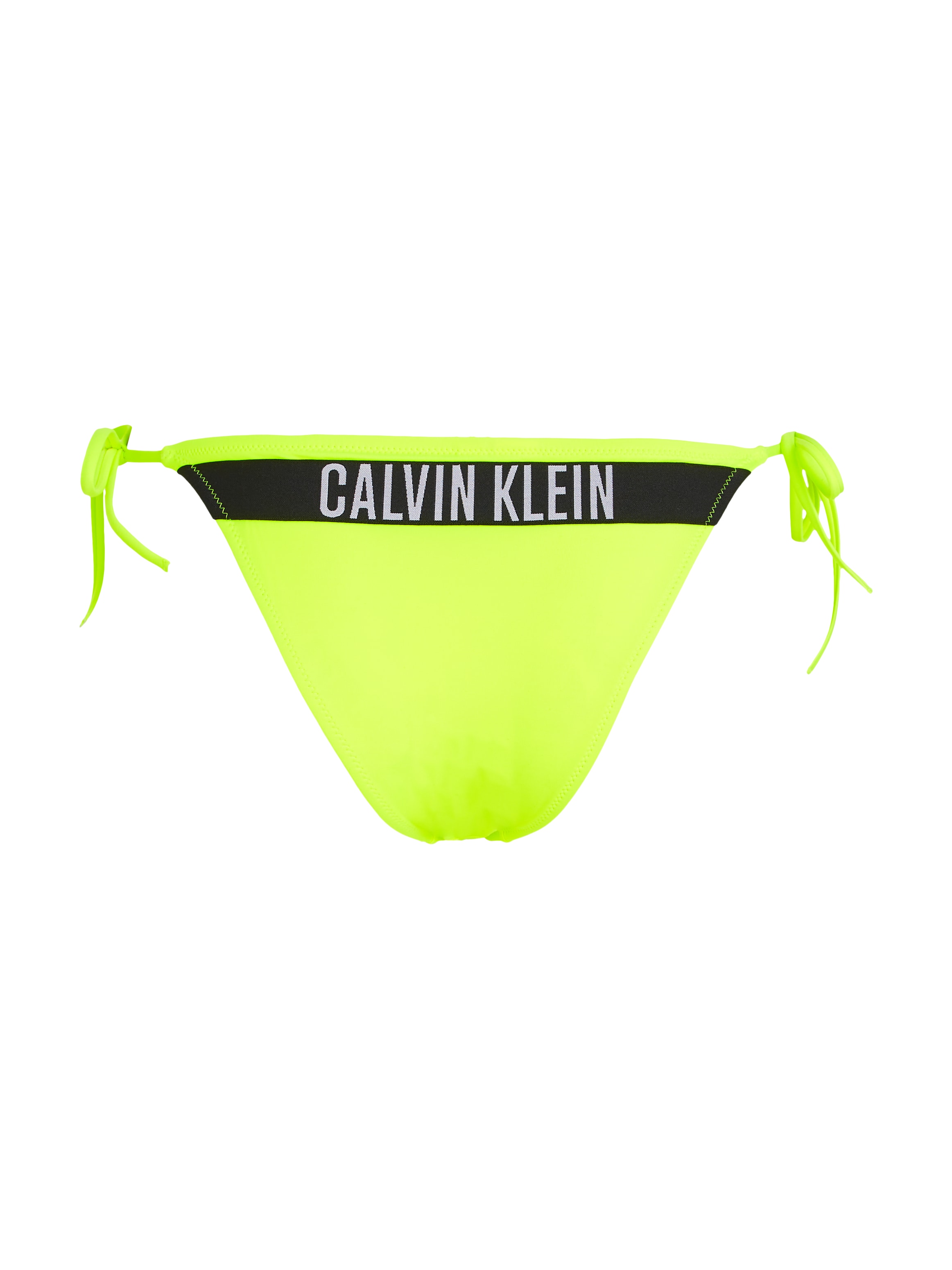 Calvin Klein Swimwear Bikini-Hose »STRING SIDE TIE«, mit großem Logo hinten