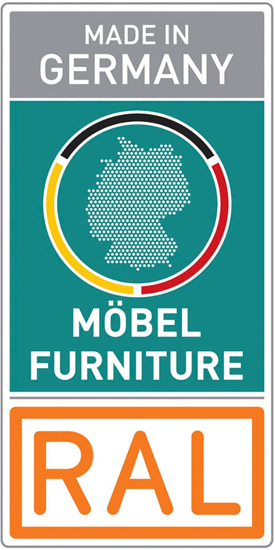 rauch Schwebetürenschrank »Kleiderschrank Schrank Garderobe Wäscheschrank TEGIO« mit hochwertigen Holzdekoraufleistung und Glasfront MADE IN GERMANY