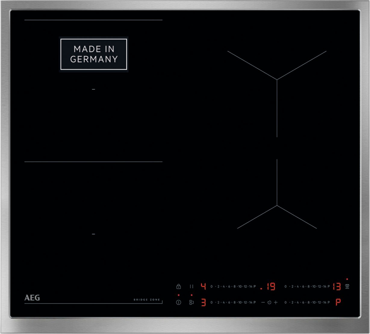AEG Backofen-Set »HH24BSPIL«, mit 1-fach-Teleskopauszug, Pyrolyse-Selbstreinigung, Selbstreinigung, AirFry, WiFi, Kerntemperatursensor, Made in Germany