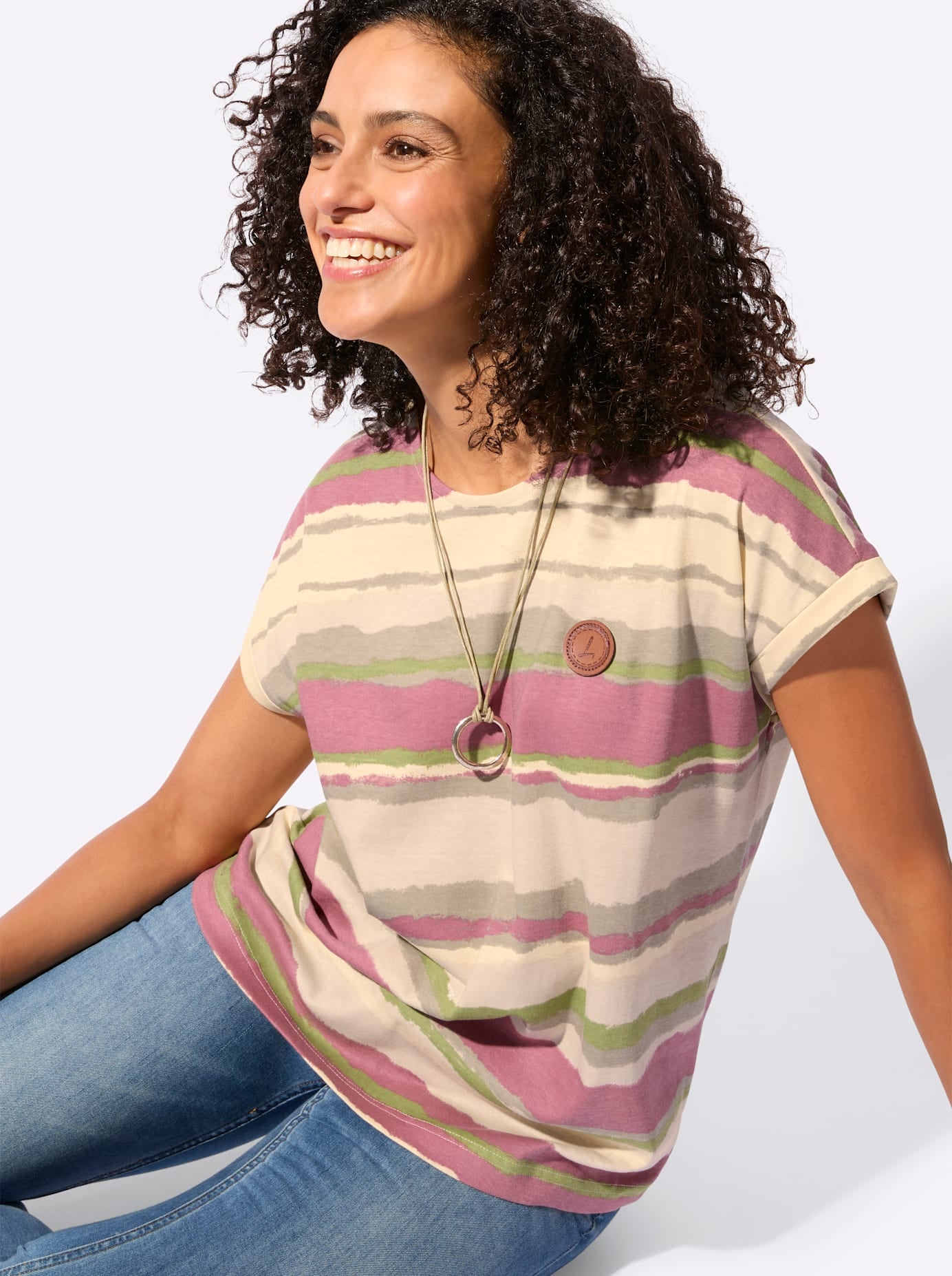 Casual Looks Kurzarmshirt »Shirt« 1 tlg.