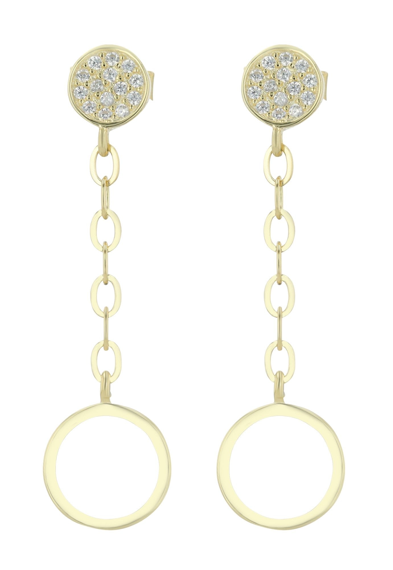 Adelia´s Paar Ohrstecker »Damen Ohrringe ¿ Ohrstecker aus 925 Silber«