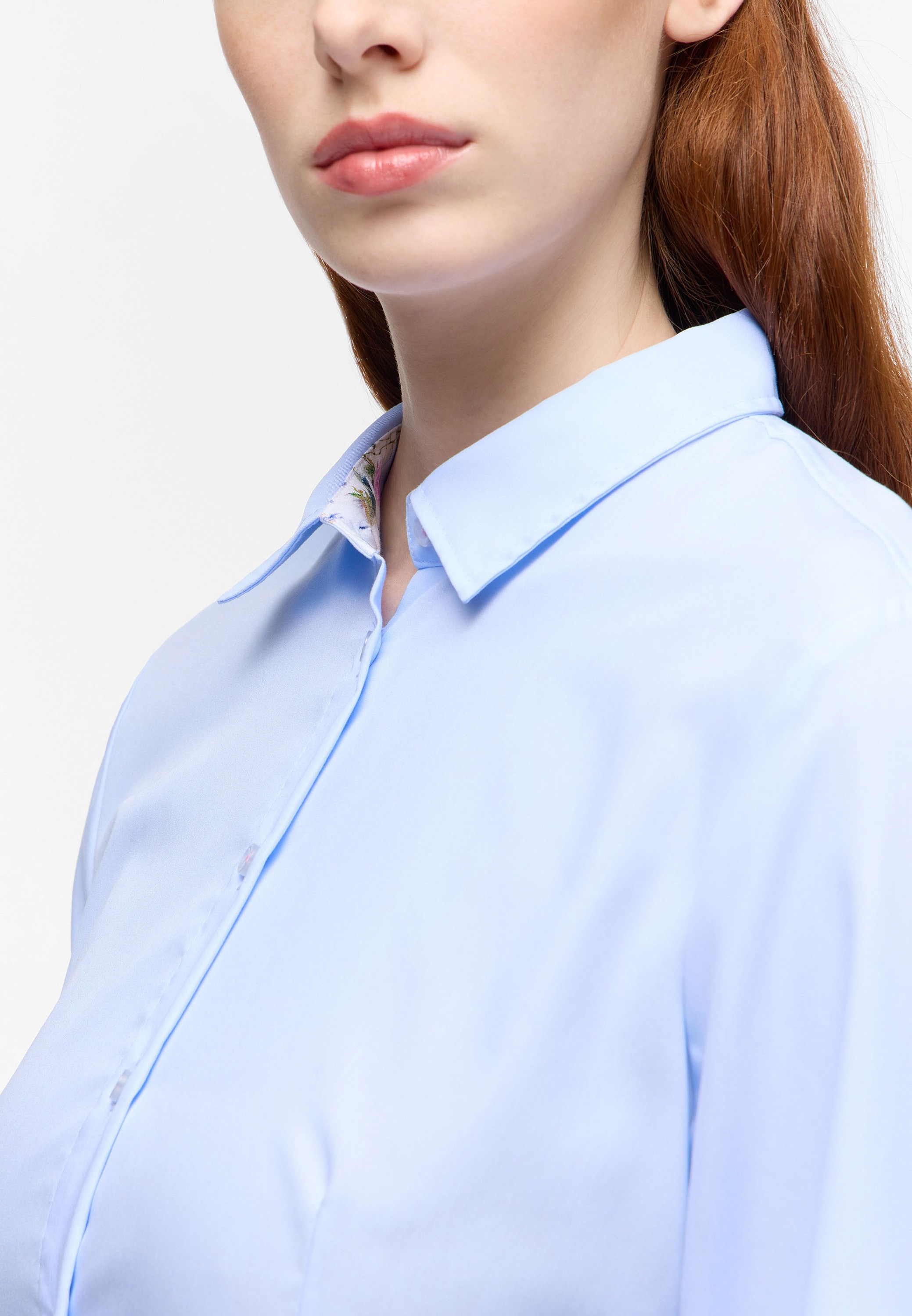 Eterna Hemdbluse »FITTED«, NON IRON (bügelfrei)
