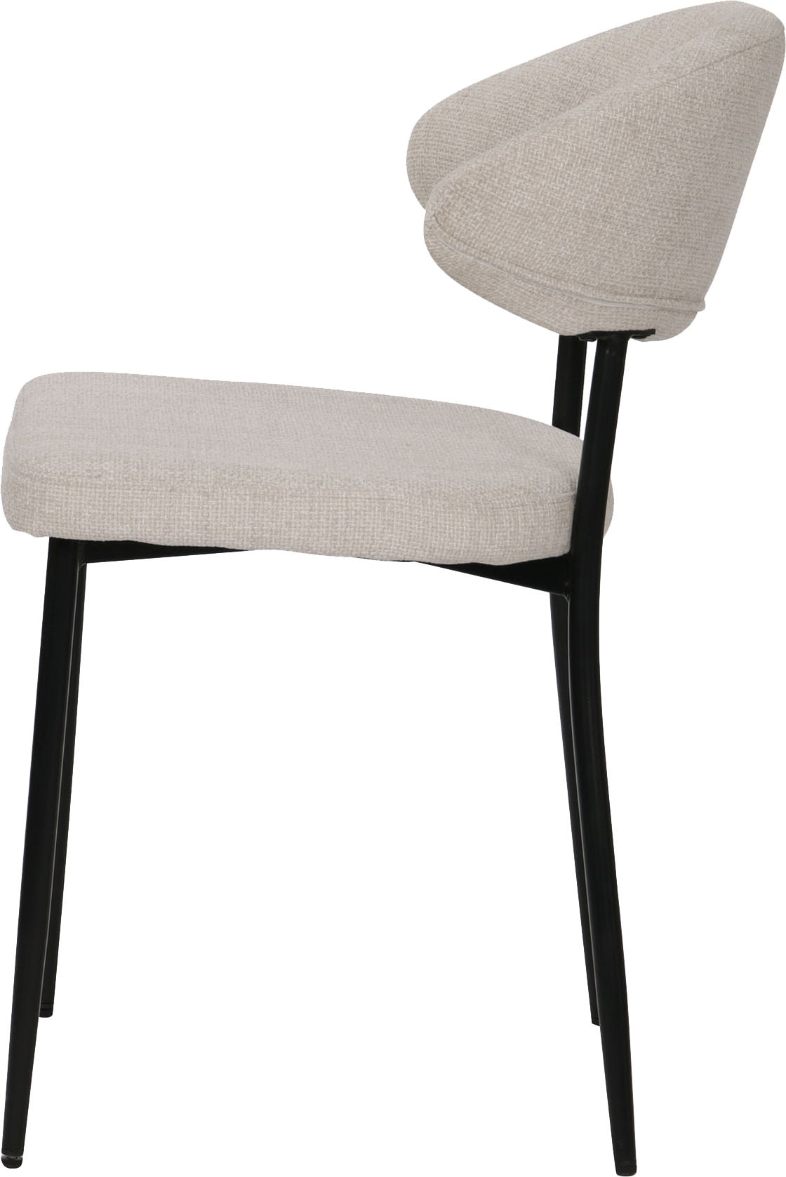 SIT 4-Fußstuhl, (Set), 2 St., Strukturstoff, Oeko-Tex zertifiziert