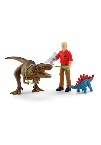 Schleich® Spielfigur »Dinosaurs, Tyrannosaurus Rex Angriff (41465)«, (Set) kaufen