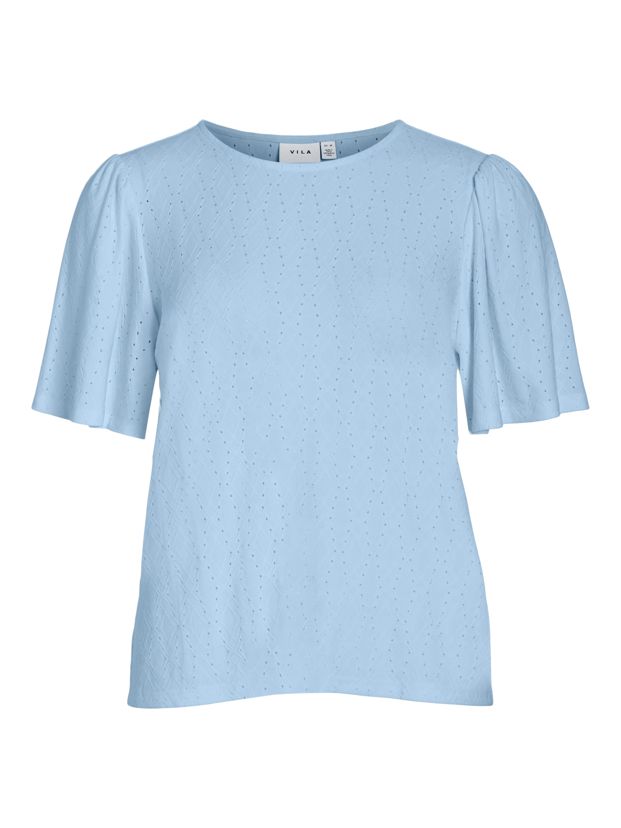 Vila Rundhalsshirt »VIBELLI O-NECK S/S TOP - NOOS«