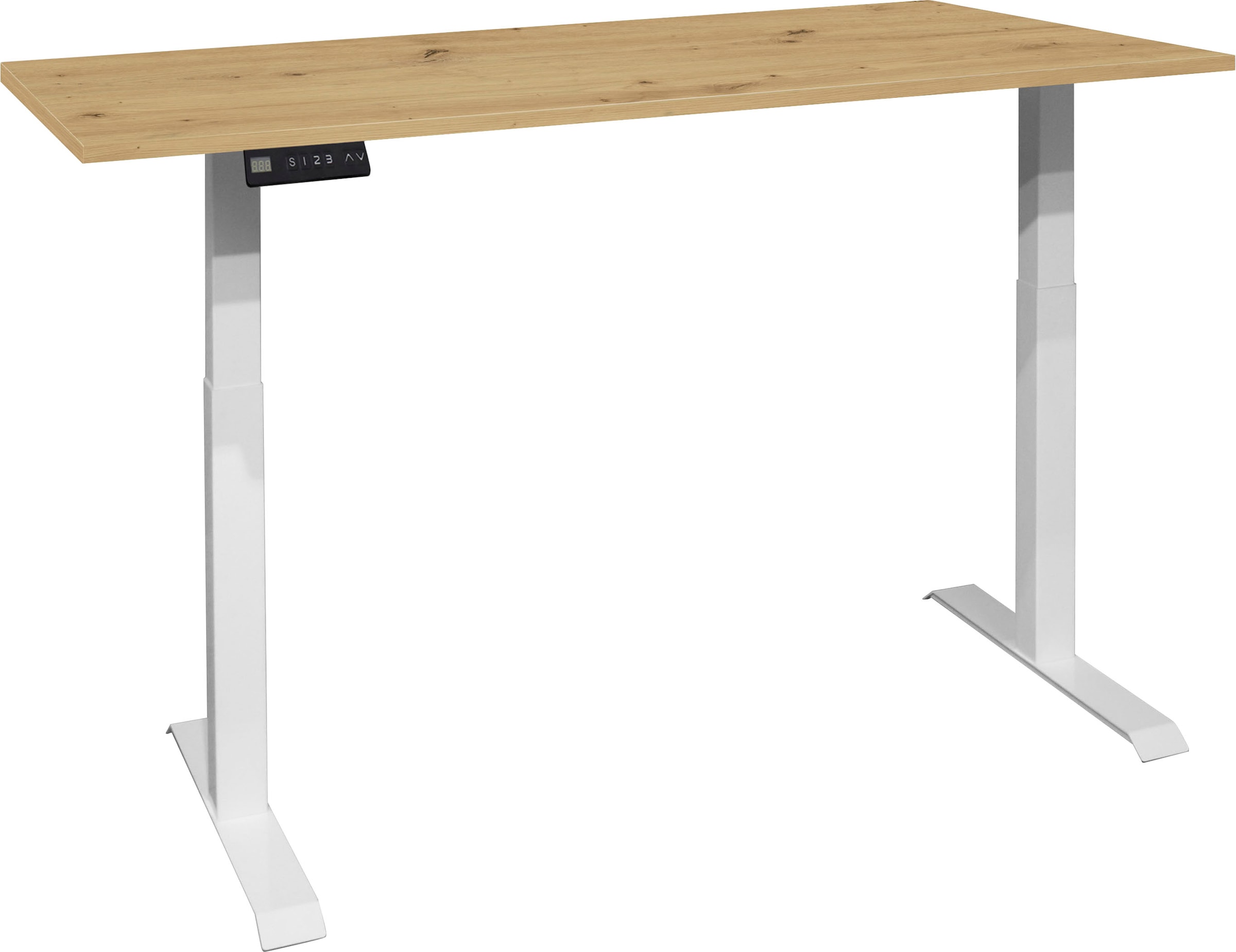 Schreibtisch »Big System Office«, Breite 140 cm, elektrisch höhenverstellbar