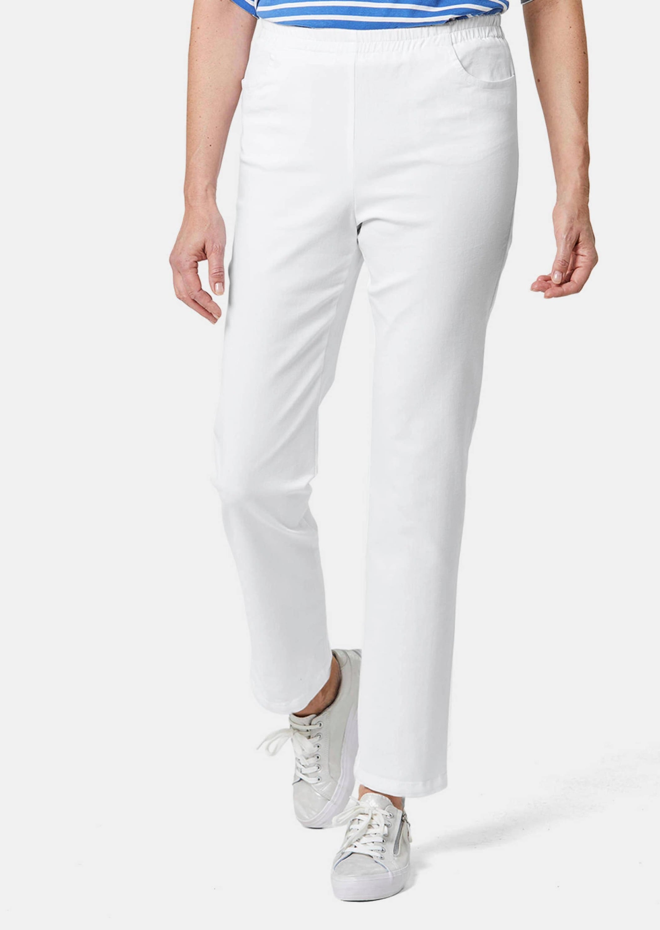 GOLDNER Regular-fit-Jeans »Jeans Bequeme Jeansschlupfhose Louisa«