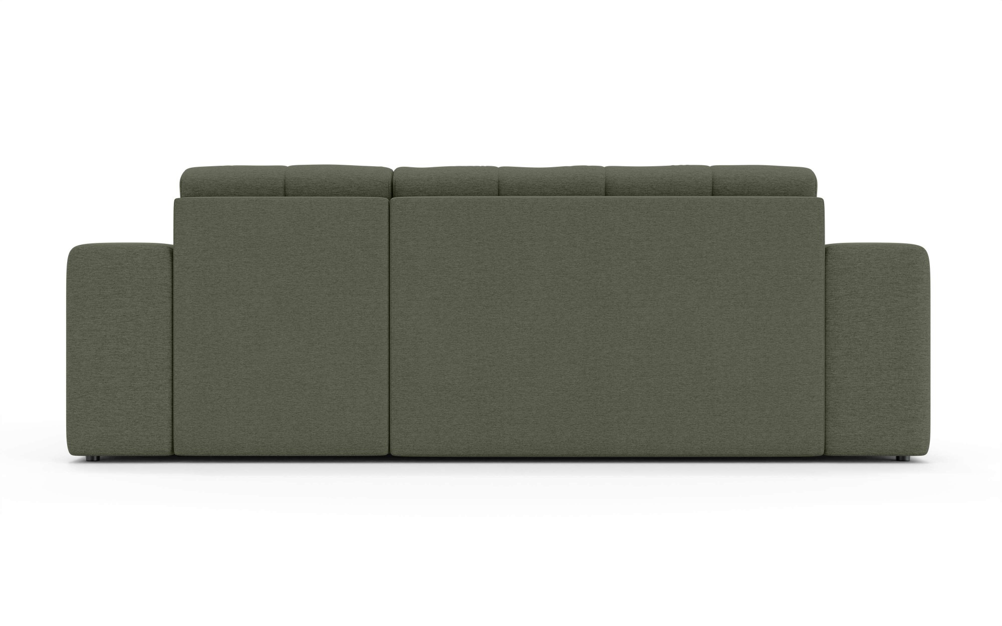 INOSIGN Ecksofa »CASSY L-Form, Schlafsofa mit Bettkasten, Maße B/T/H: 245/165/88 cm«, mit 2 Rückenkissen, Recamiere rechts oder links bestellbar
