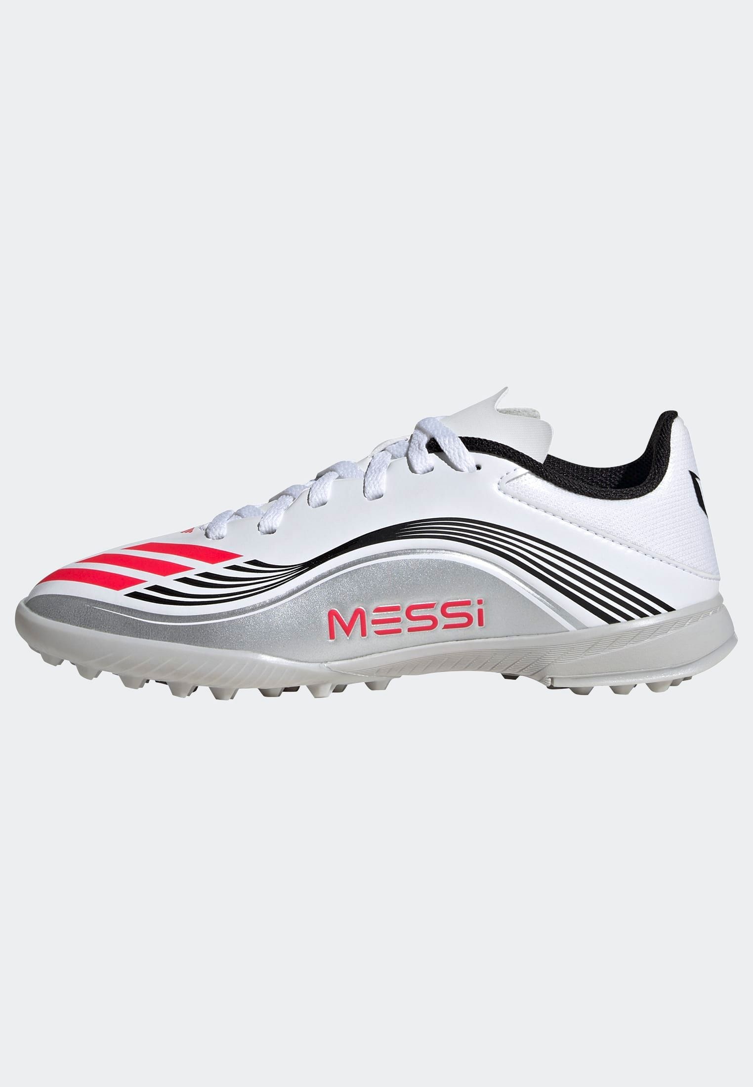 adidas Performance Fußballschuh »F50 MESSI LEAGUE KIDS TF«, geeignet für harte Untergründe Asche und Kunstrasen
