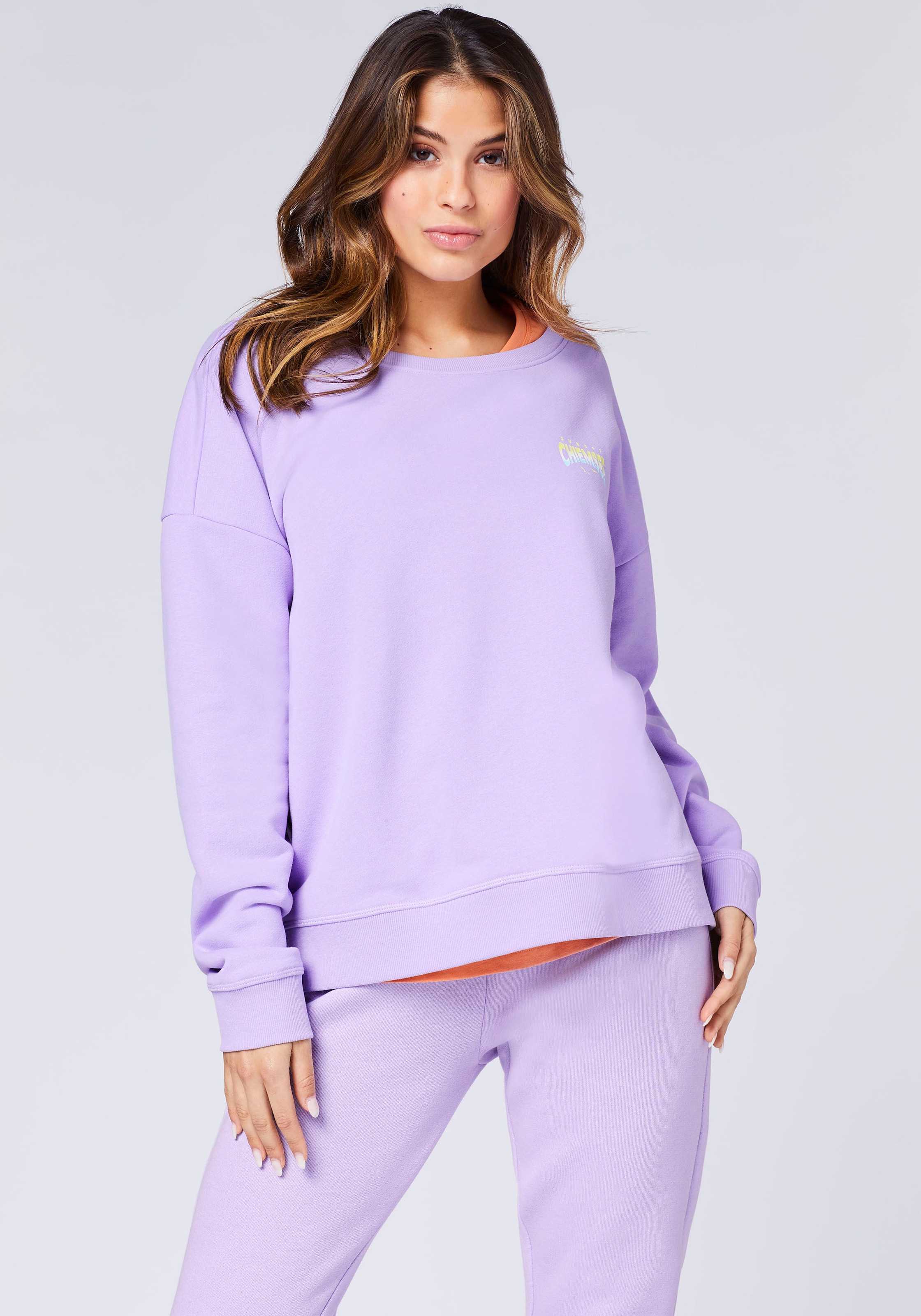 Chiemsee Sweatshirt »PURPLE ROSE« im Shop Online bestellen OTTO