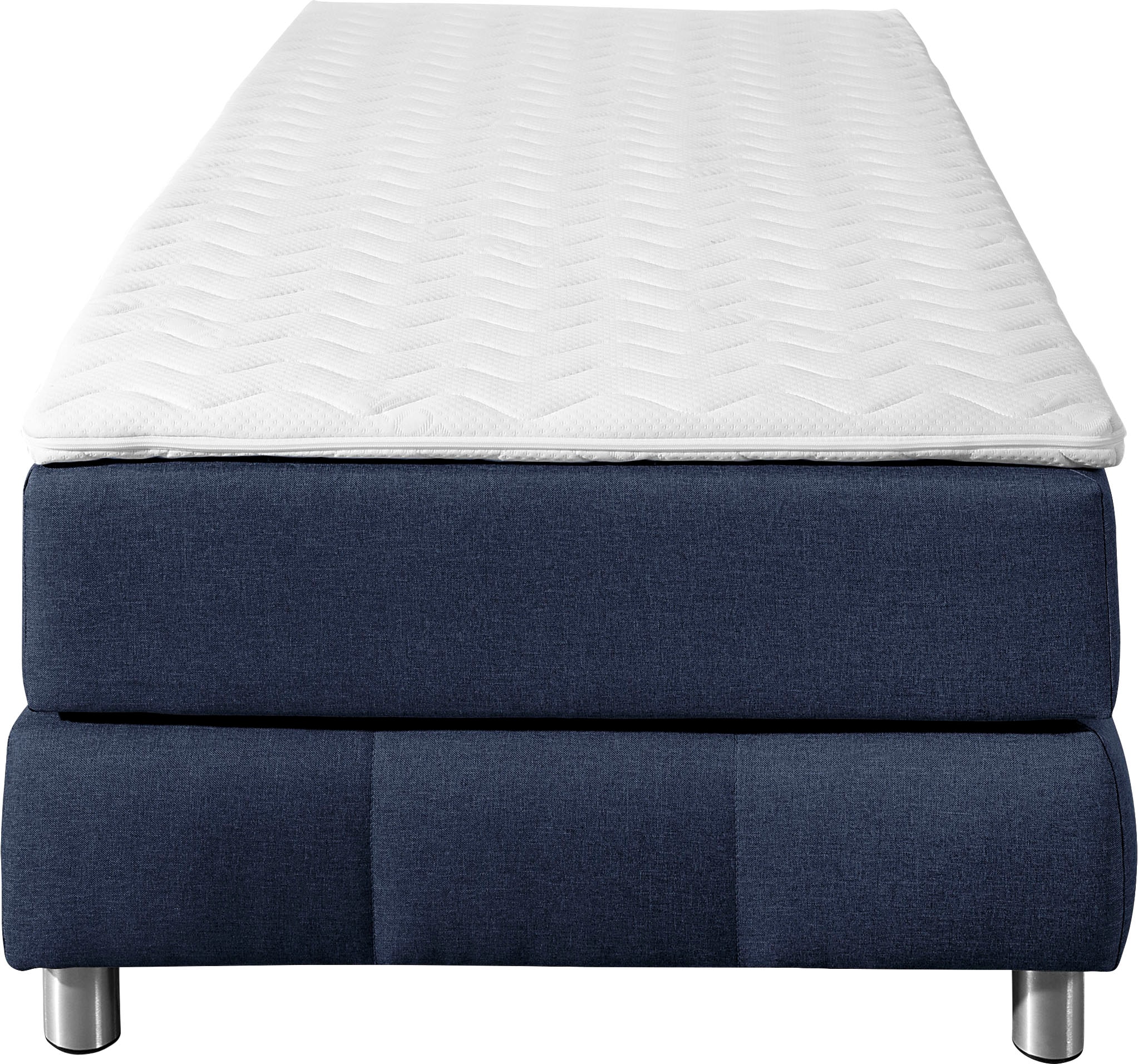 andas Boxspringbett »Salo«, Ohne Kopfteil, inkl. Topper, auch in Überlänge 220 cm
