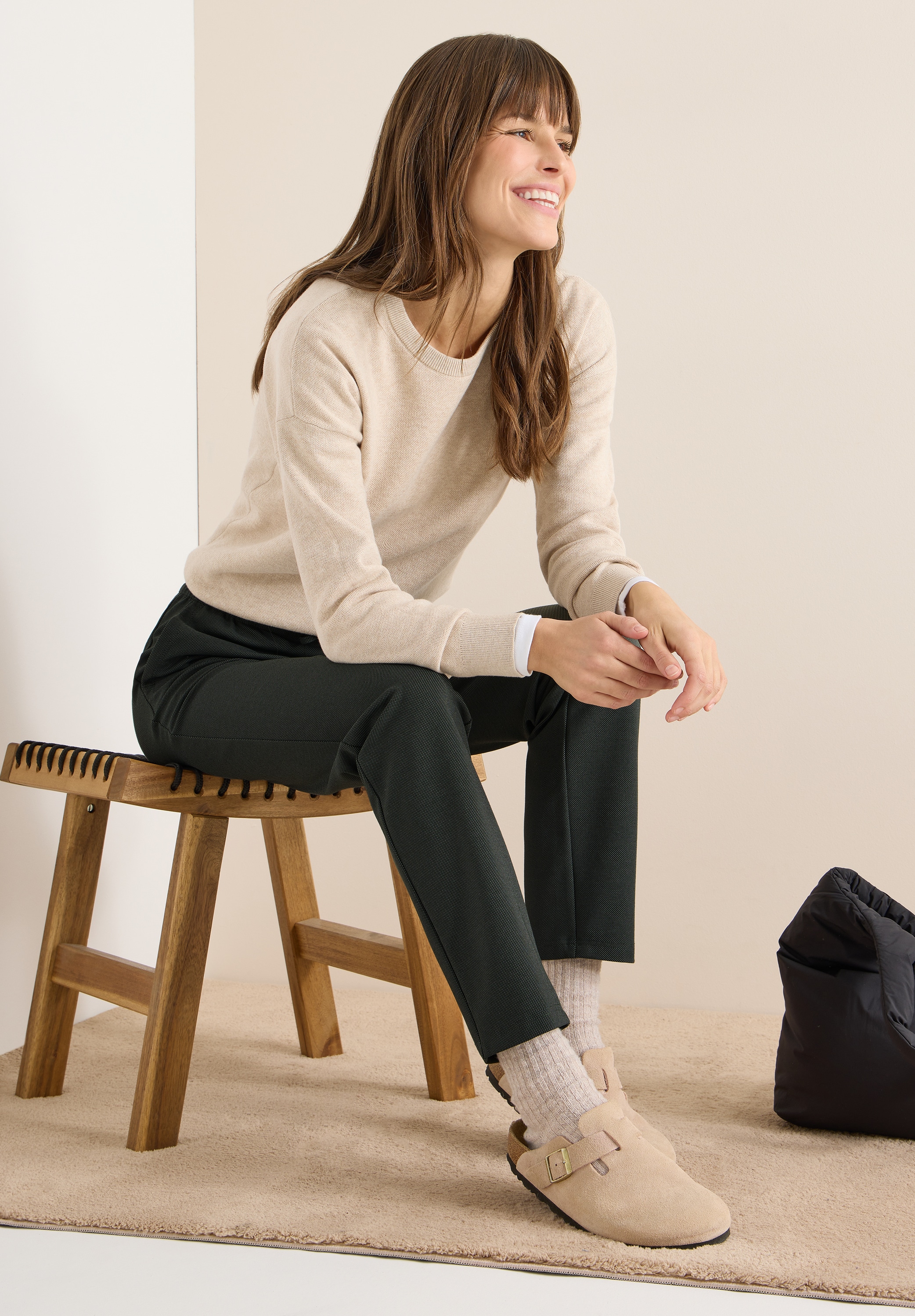 Cecil Stoffhose »Style Tracey«  in Two-Tone-Optik