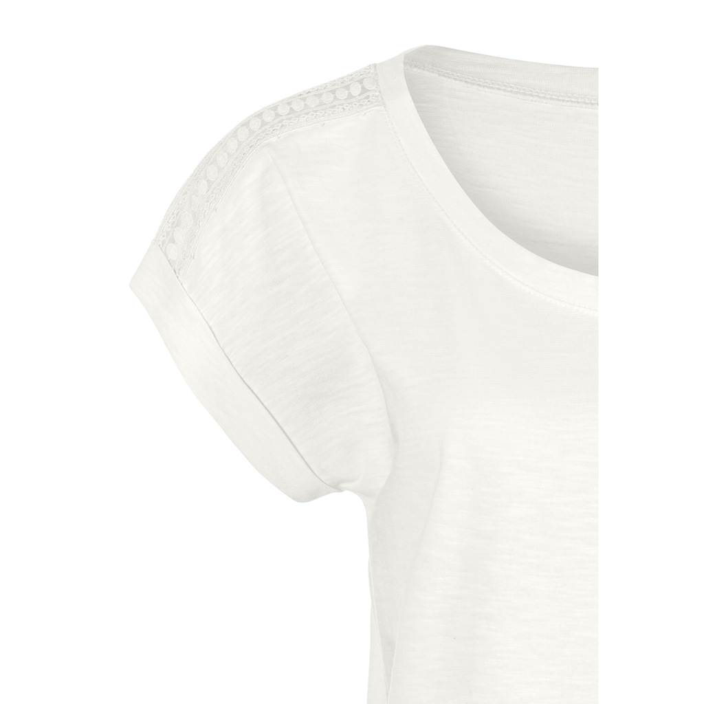 Vivance T-Shirt, (Packung, 2er-Pack)