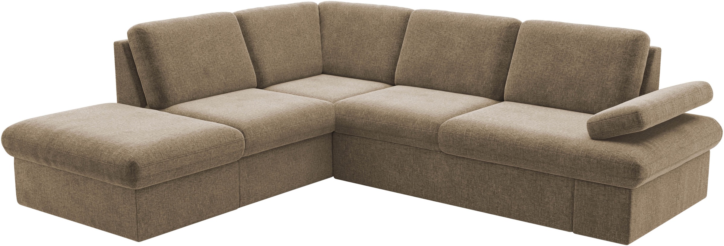 sit&more Ecksofa »Moreno«, mit Armteilverstellung,wahlweise mit Bettfunktion