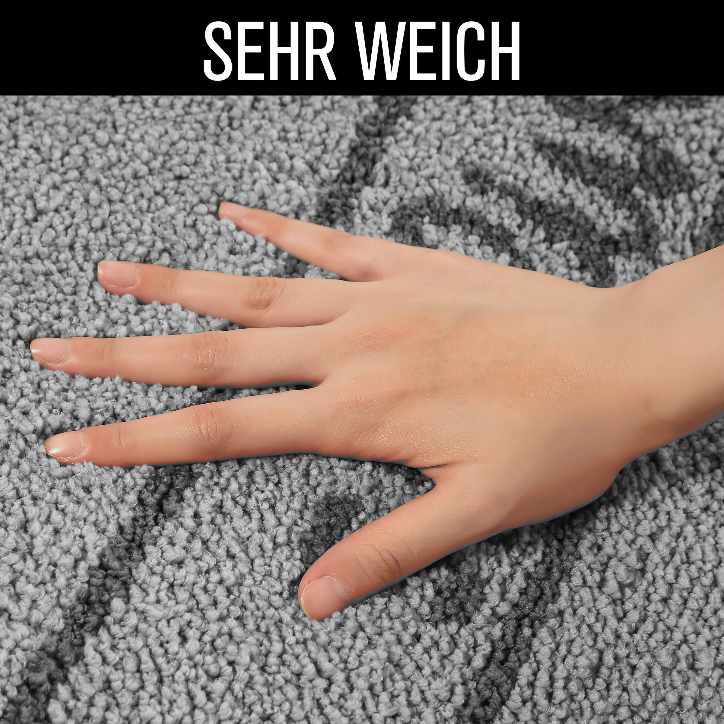 s.Oliver Badematte »Allie, Badvorleger, Badezimmer Teppich, Duschvorleger«, rutschhemmend beschichtet, strapazierfähig-schnell trocknend, Badteppich, weiche Haptik, unifarben mit s.Oliver Schriftzug
