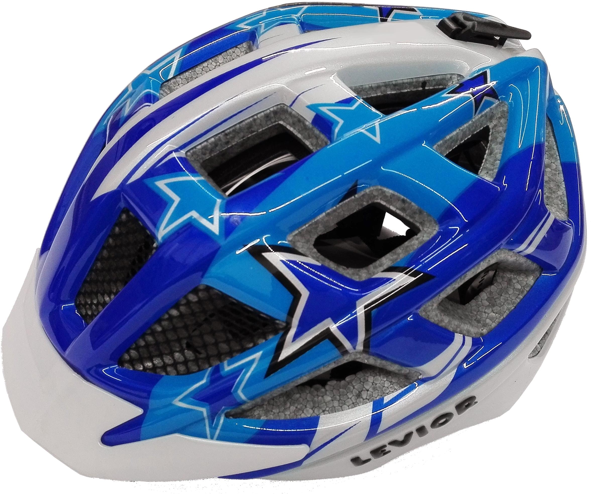 Levior Kinderhelm »Kailu blue stars«