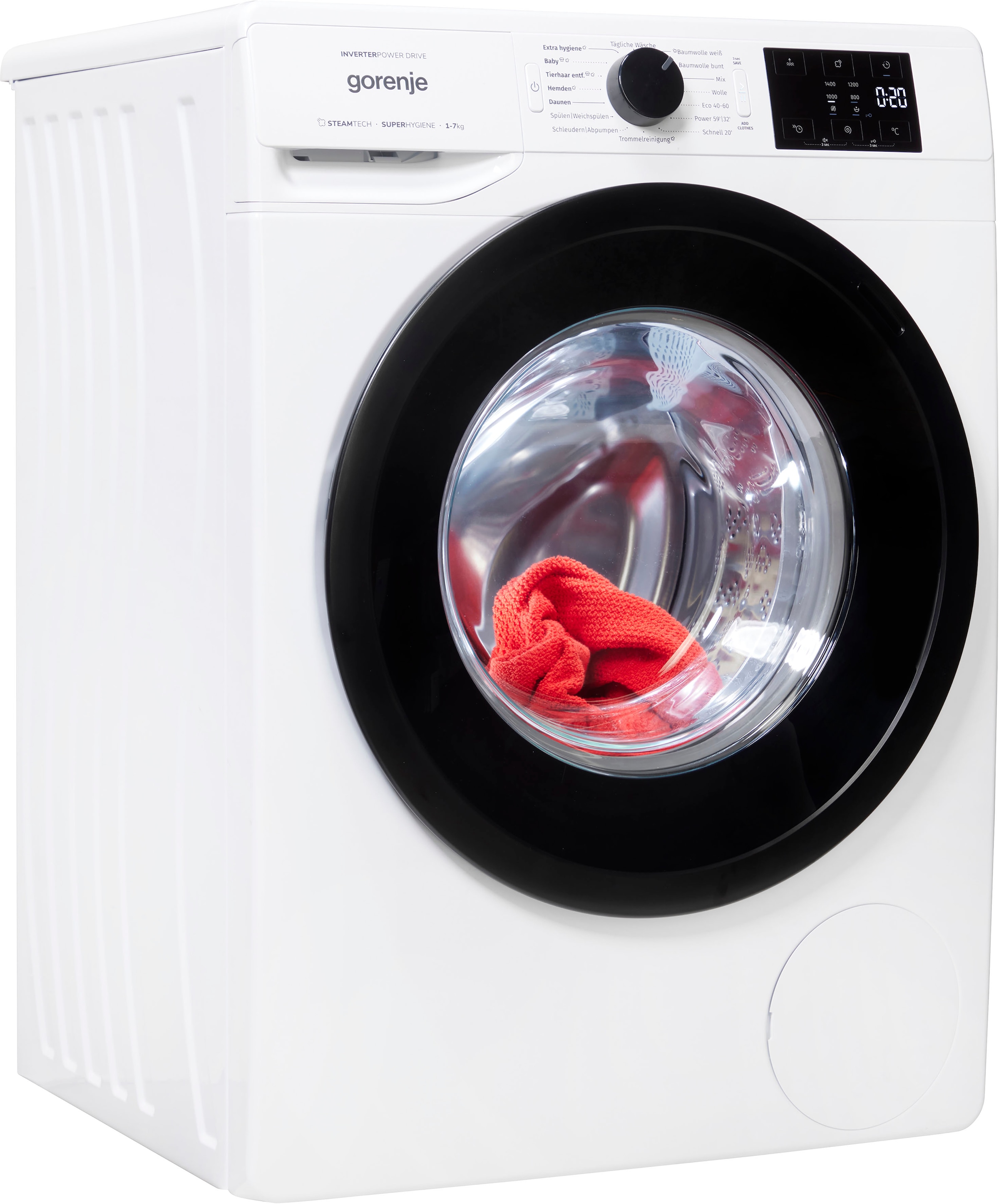 GORENJE Waschmaschine, WNEI74ADPS, 7 kg, 1400 U/min jetzt kaufen bei OTTO