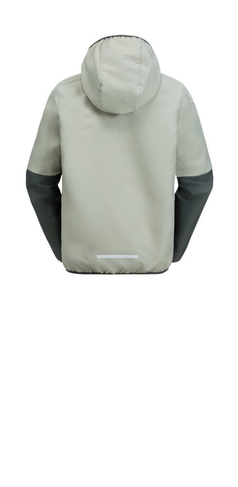 Jack Wolfskin Softshelljacke »TURBULENCE HOODED JKT K«, mit Kapuze, Kapuze: fest mit der Jacke verbunden
