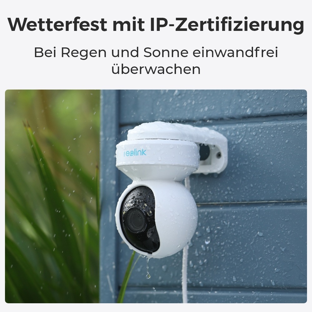Reolink Überwachungskamera »E Series E540«, Außenbereich-Innenbereich, Pan&Tilt, Dualband-WiFi, Spotlight
