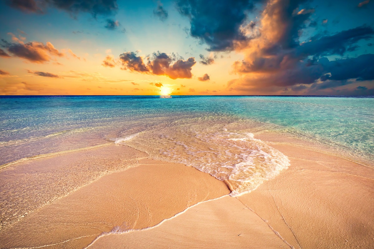 Papermoon Fototapete »Tropischer Strand Malediven« online OTTO kaufen bei