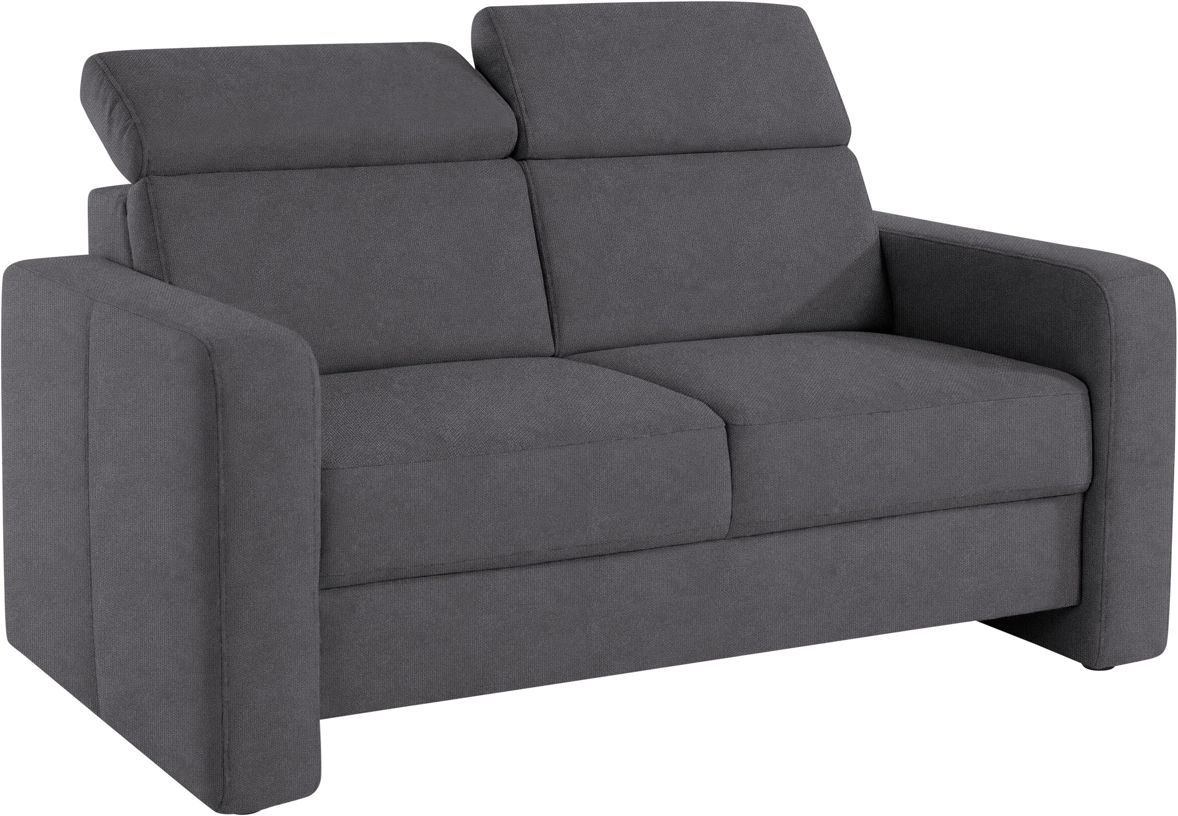 sit&more 2-Sitzer »Bologna«, inklusive Kopfteilverstellung und Federkern