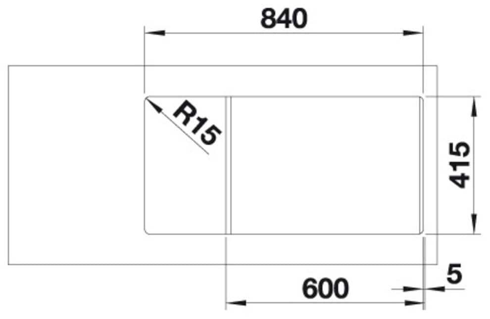 Blanco Granitspüle »FAVUM XL 6 S« 1 Stk. tlg. erhältlich in mehreren Farben