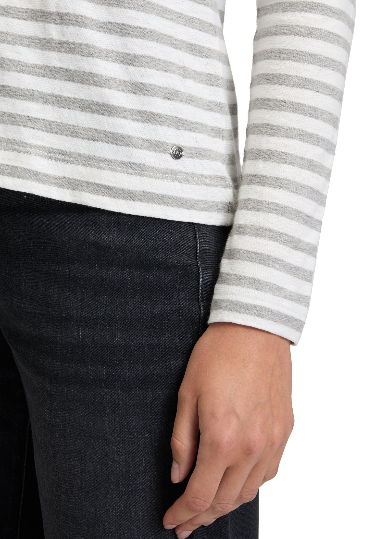 Betty&Co Langarmshirt »Ringelshirt mit U-Boot-Ausschnitt«