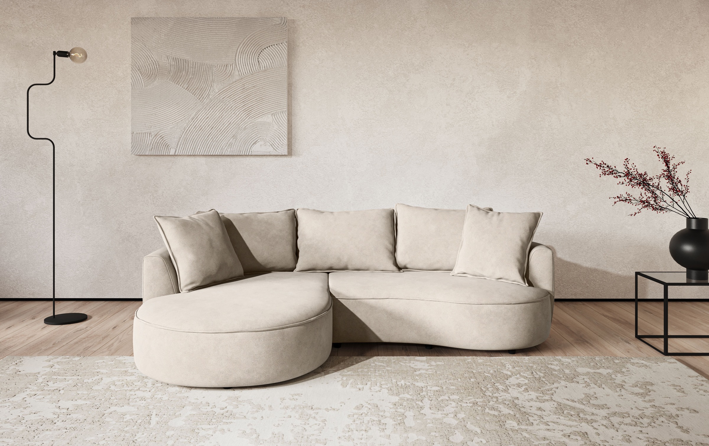 COTTA Ecksofa »Sana L-Form«