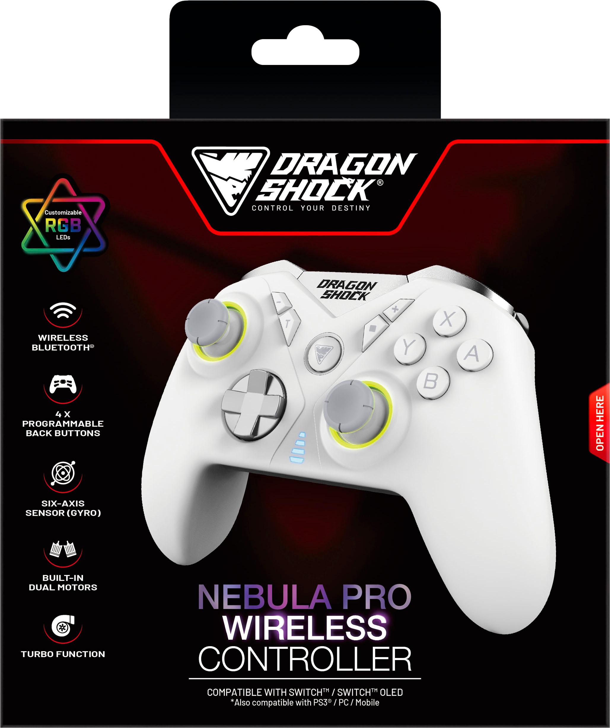 DRAGONSHOCK Controller »Nebula Pro Wireless für Nintento Switch«