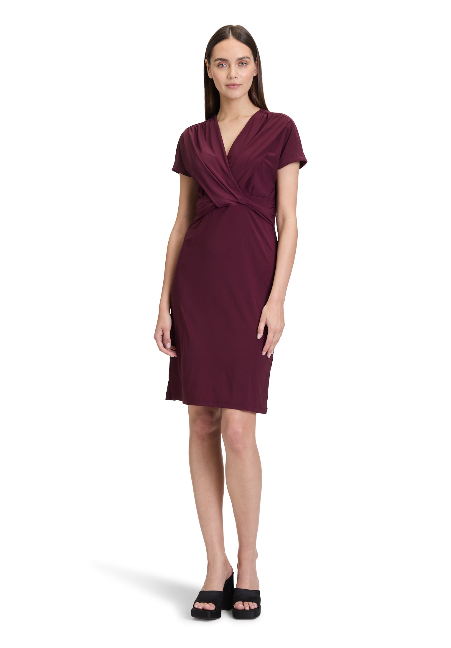 Cartoon Jerseykleid »Jerseykleid mit Raffung«