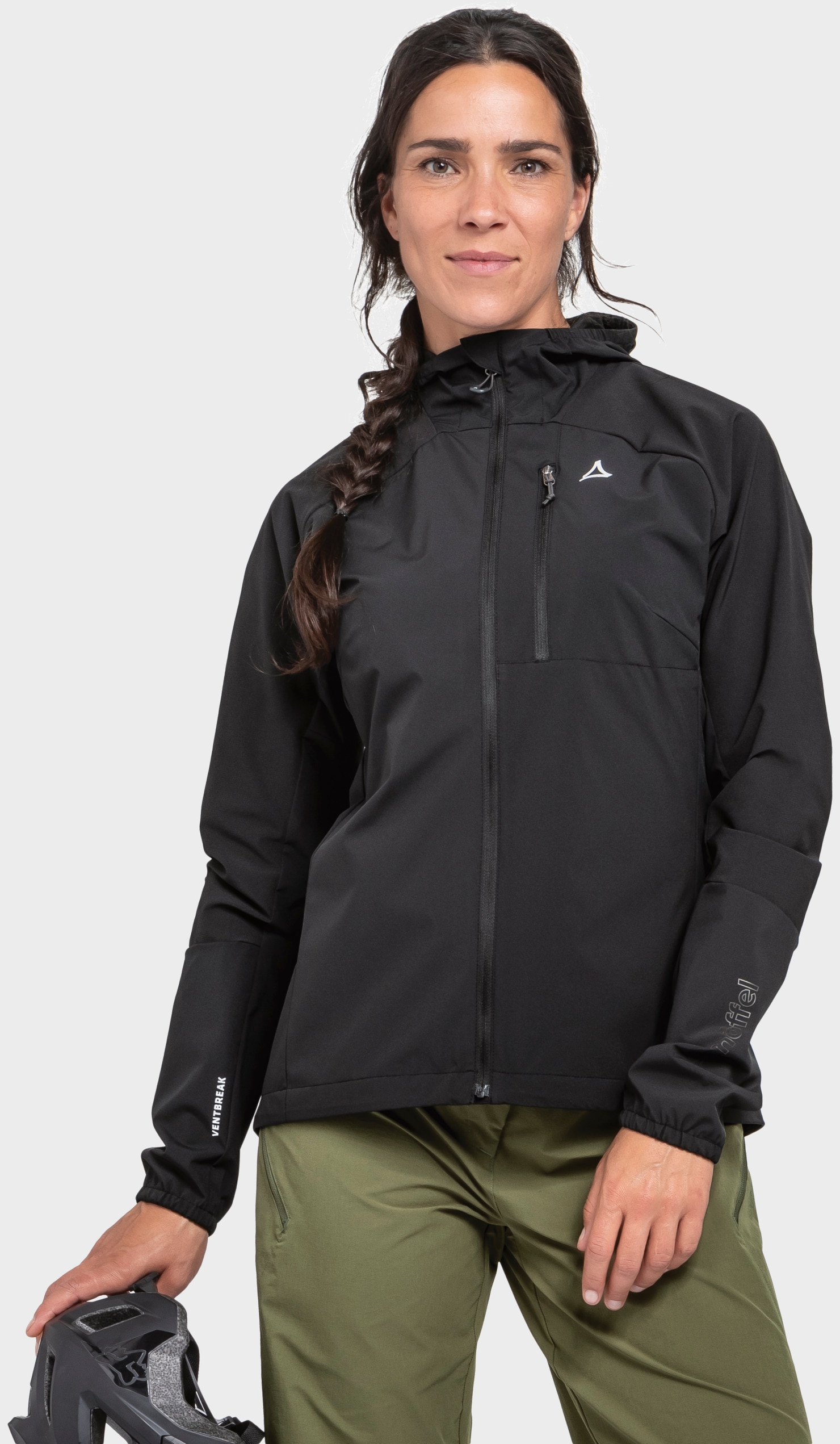 Schöffel Outdoorjacke »Hybrid Jk Style Mamry WMS« mit Kapuze