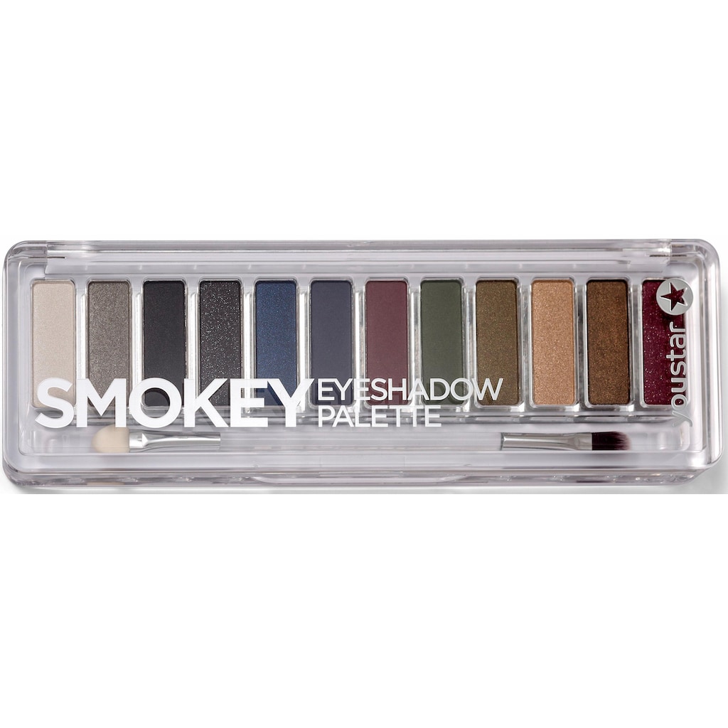 youstar Lidschatten-Palette »Smokey Eyes«, (2 tlg.), stylischer Acrylcase