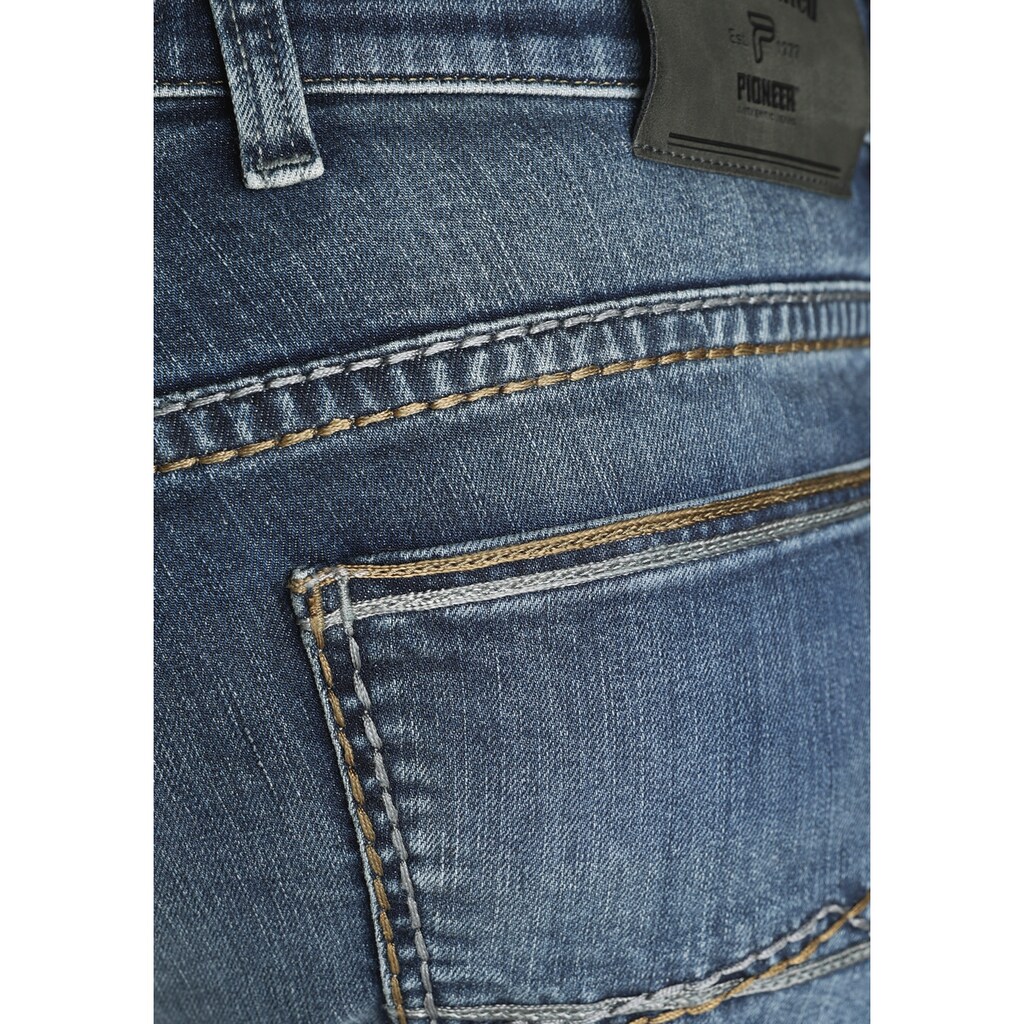 Pioneer Authentic Jeans Straight-Jeans »Rando Dicke Nähte«