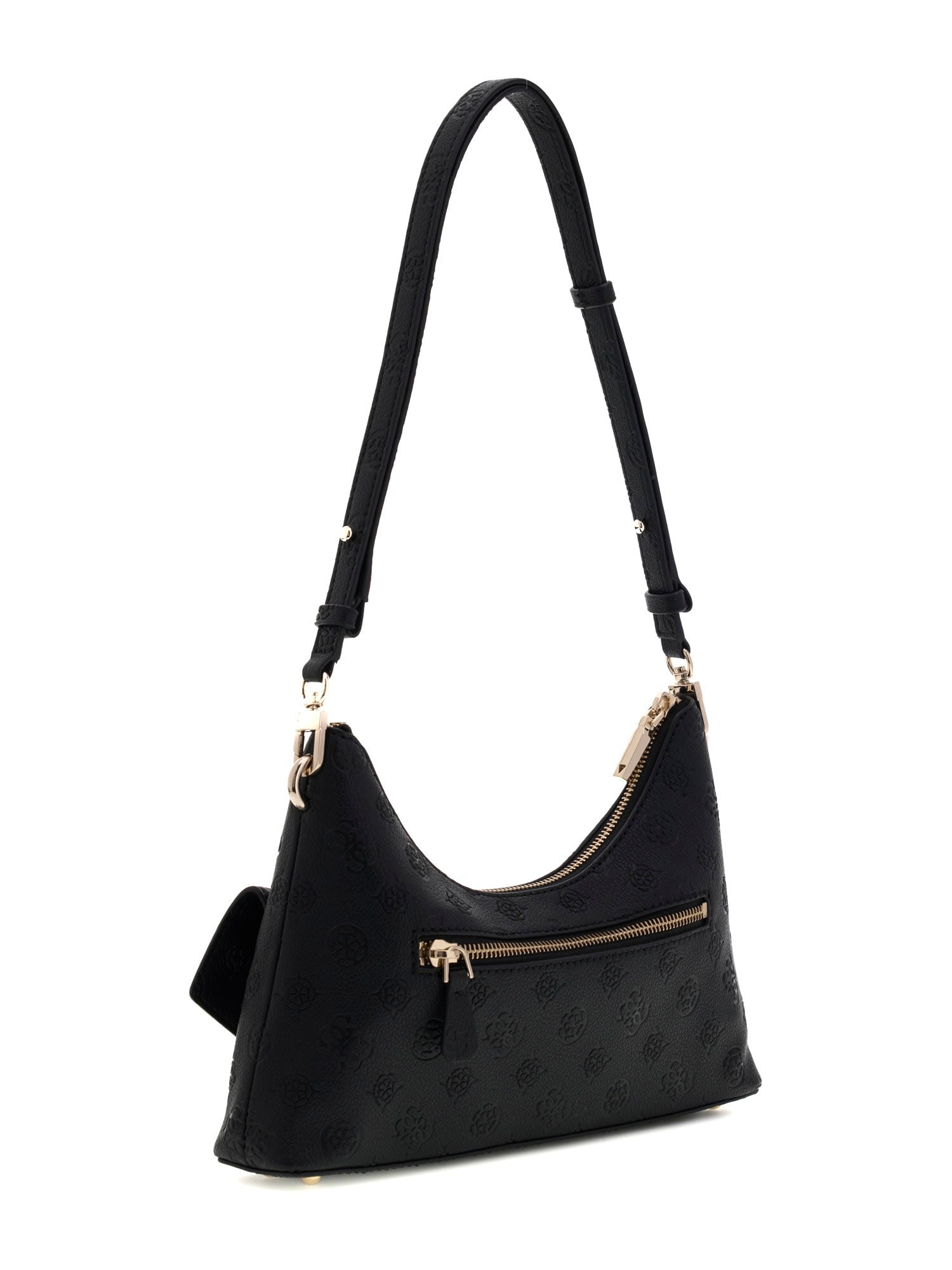 Guess Schultertasche »BLAKE CNVRTBL SHOULDER BAG« Damen Henkeltasche, Umhängetasche mit Frontfächern