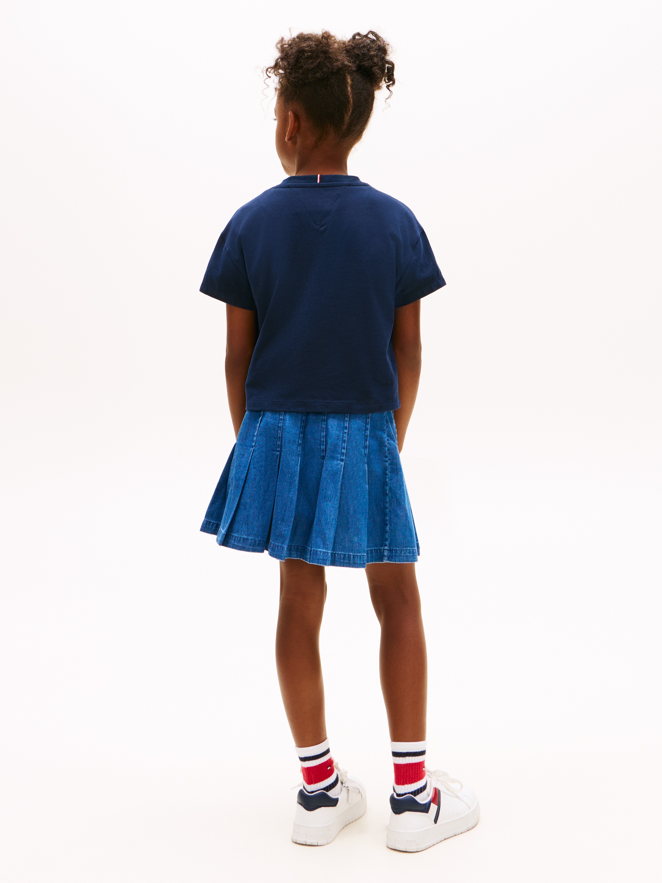 Tommy Hilfiger T-Shirt Kinder bis 16 Jahre, mit Rundhalsausschnitt