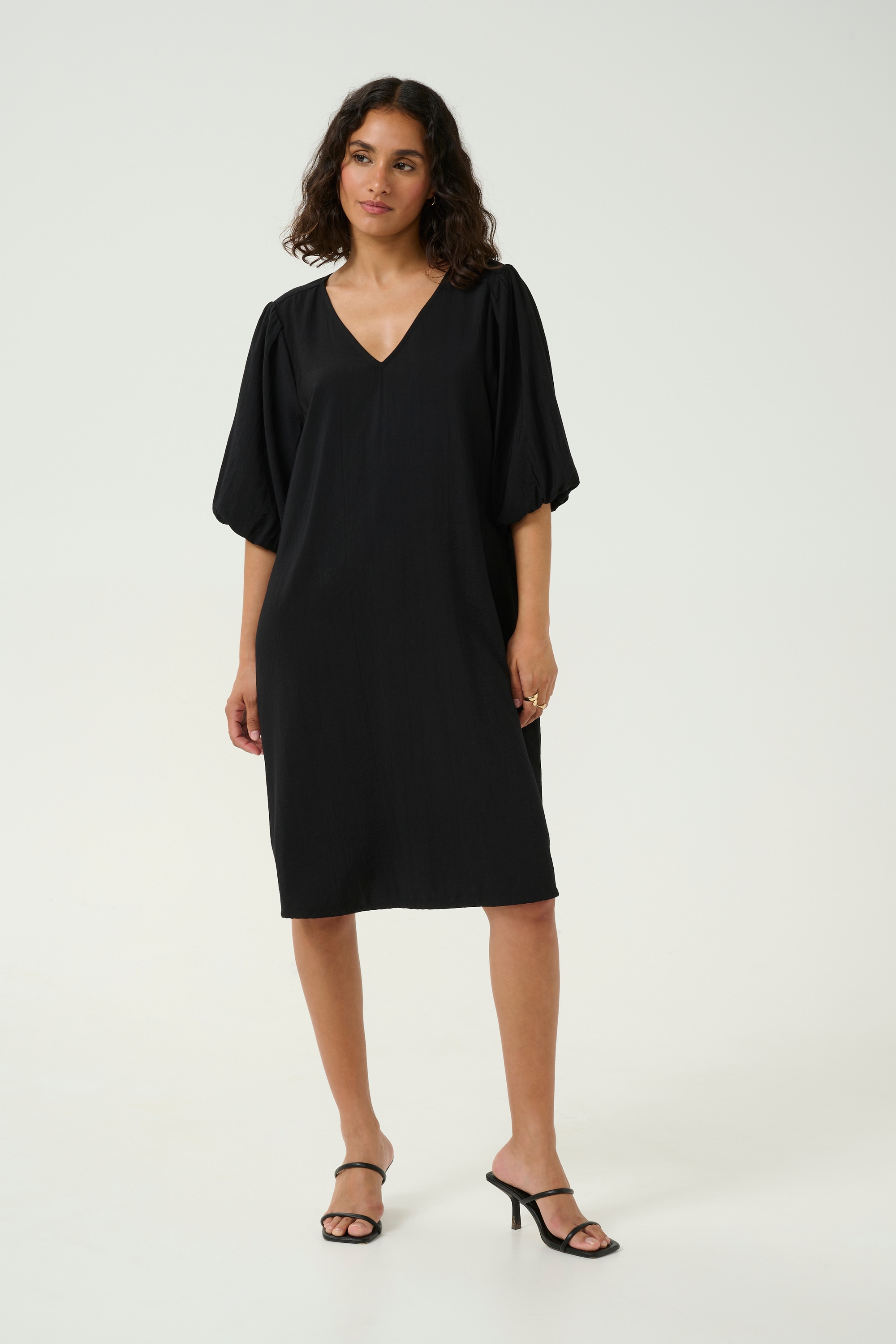 KAFFE Midikleid »Kleid KAgabby«