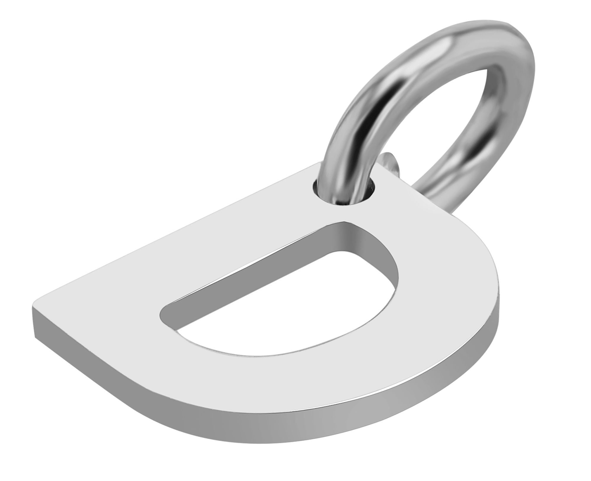 Adelia´s Buchstabenanhänger »Unisex Anhänger ¿ Buchstabe N Buchstabenanhänger aus 925 Silber«