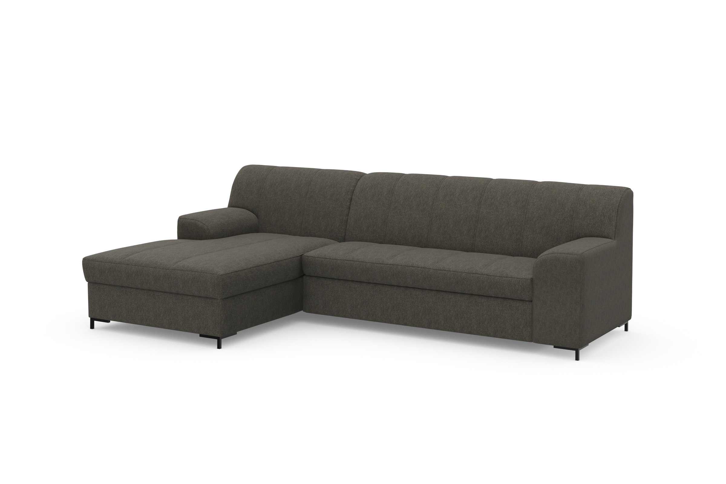 INOSIGN Ecksofa »Balme L-Form«, Inkl. Zierkissen, wahlweise mit Bettfunktion
