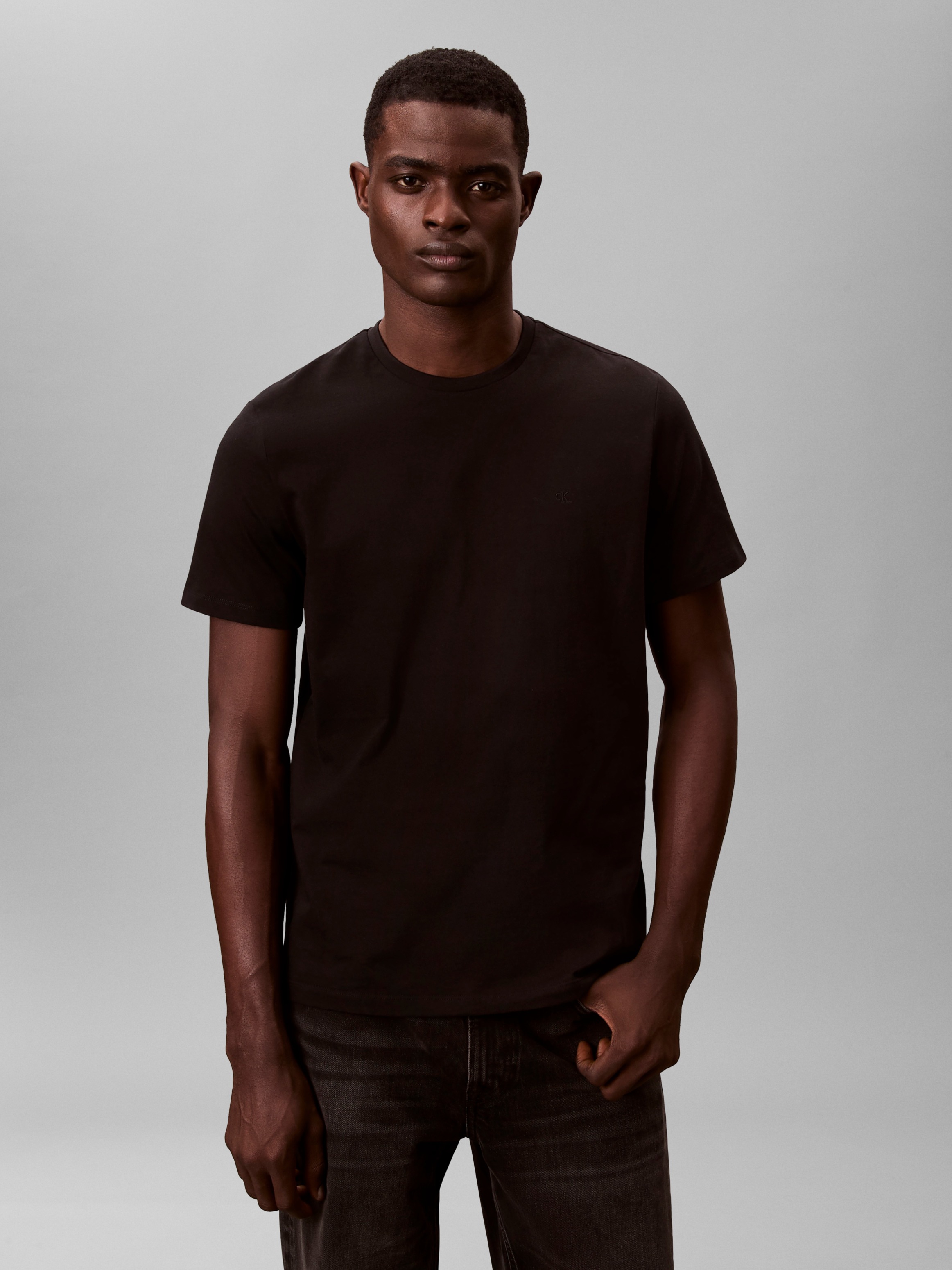 Calvin Klein Jeans T-Shirt »CLASSIC MONOGRAM« regular fit, Rundhalsausschnitt