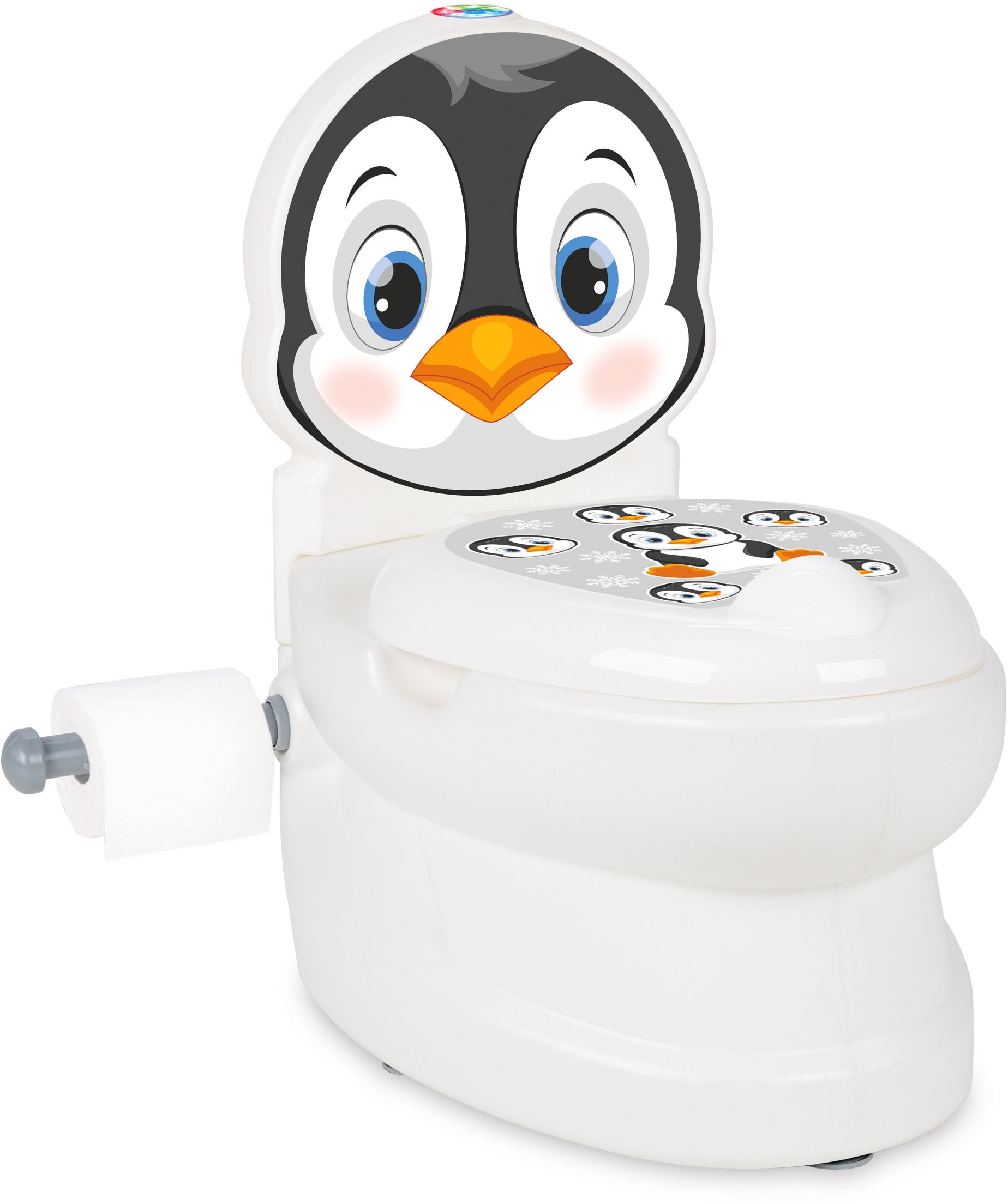 Jamara Toilettentrainer »Meine kleine Toilette, Pinguin«, mit Licht und Sound