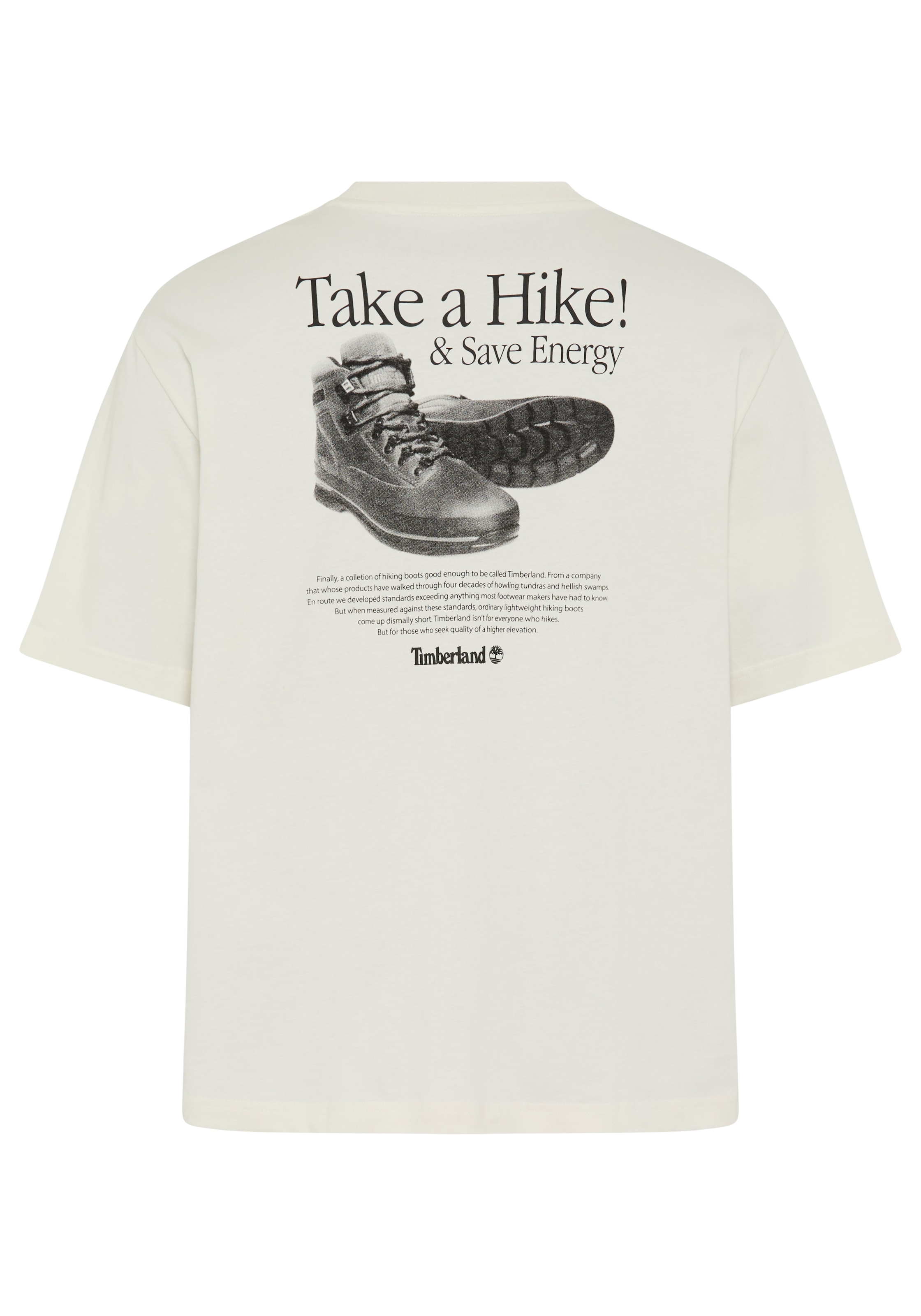 Timberland T-Shirt »TAKE A HIKE BACK GRAPHIC SS TEE«, (1 tlg.)