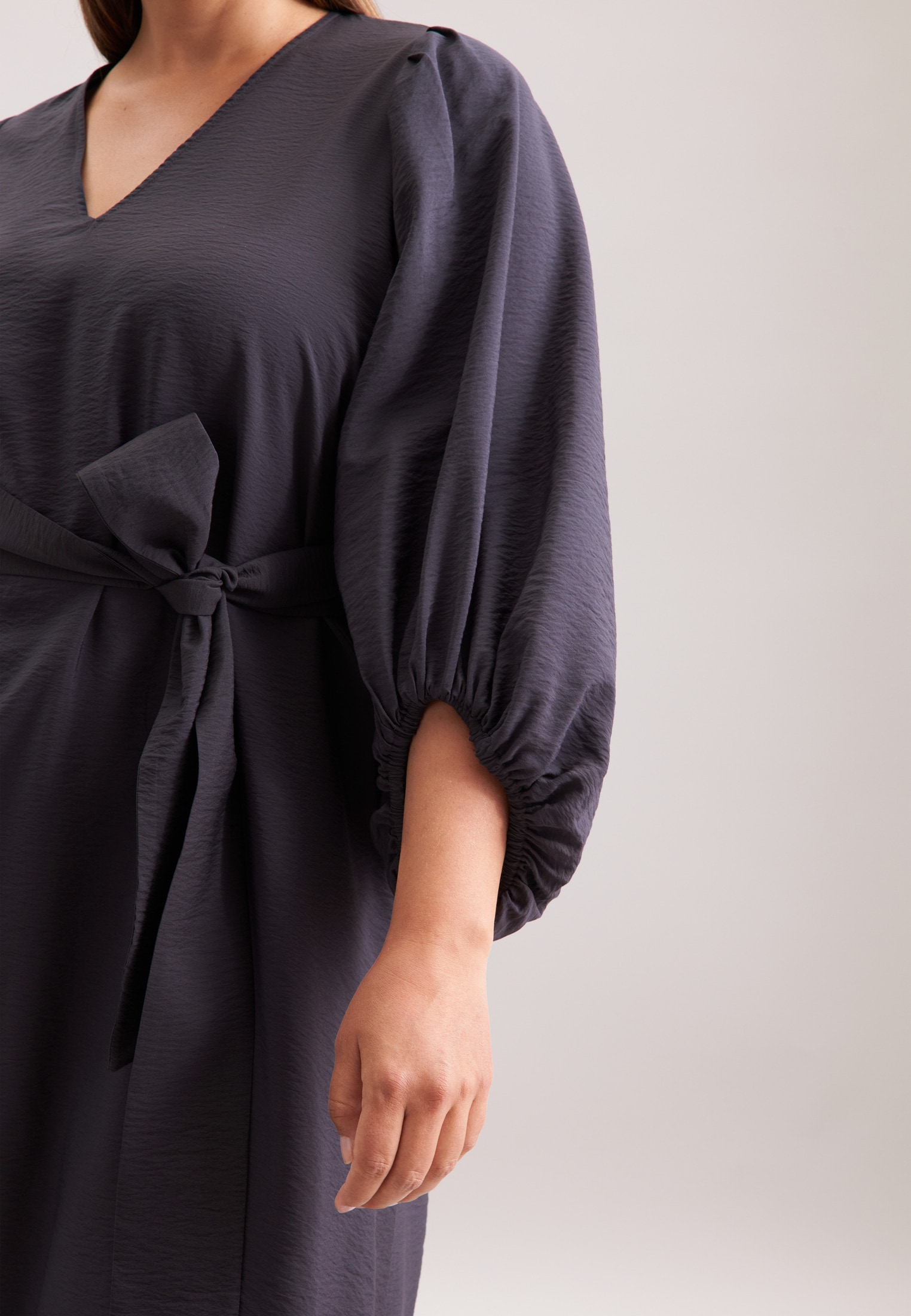 seidensticker Sommerkleid »Schwarze Rose« 3/4 Uni