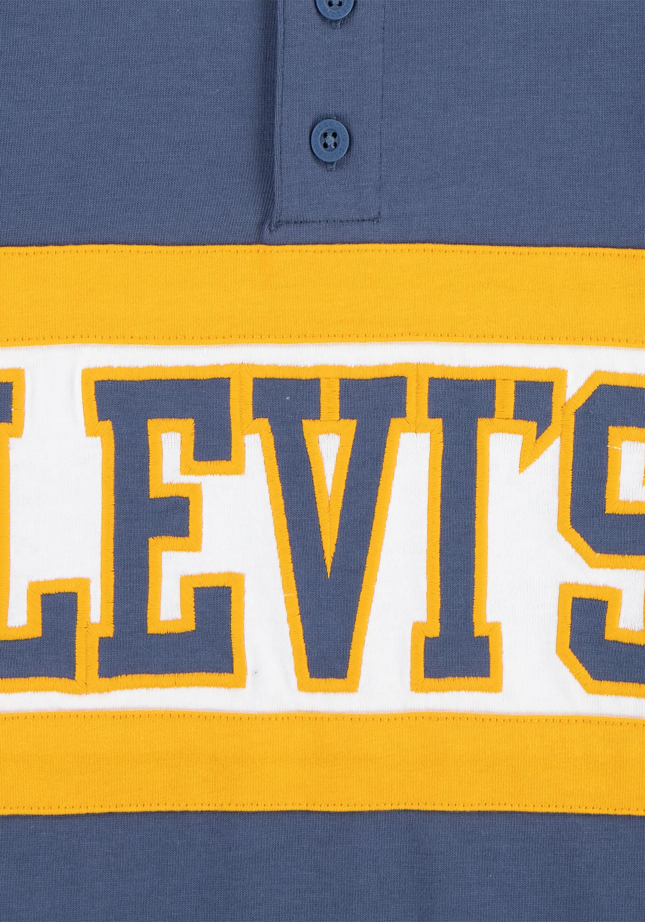 Levi's® Kids Langarm-Poloshirt »LVB RELAXED LS POLO« mit Markenschriftzug for BOYS