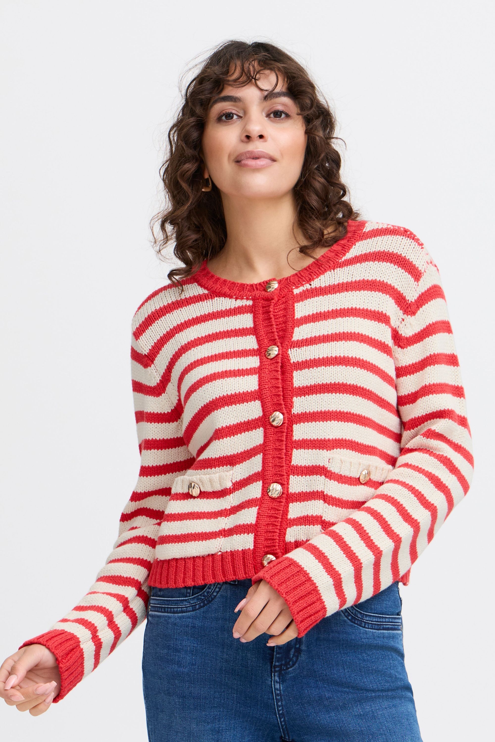 fransa Strickweste »Strickjacke FRBELINDA CAR 1«, (1 tlg.)