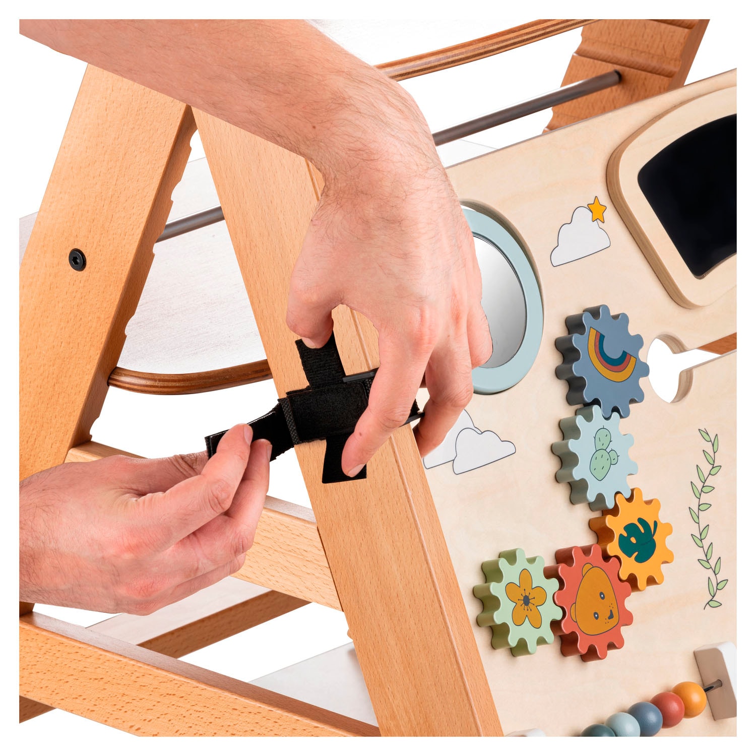 Hauck Motorikbrett »Highchair Play Board«, FSC® - schützt Wald - weltweit; für Hochstühle Alpha+, Beta+, Arketa