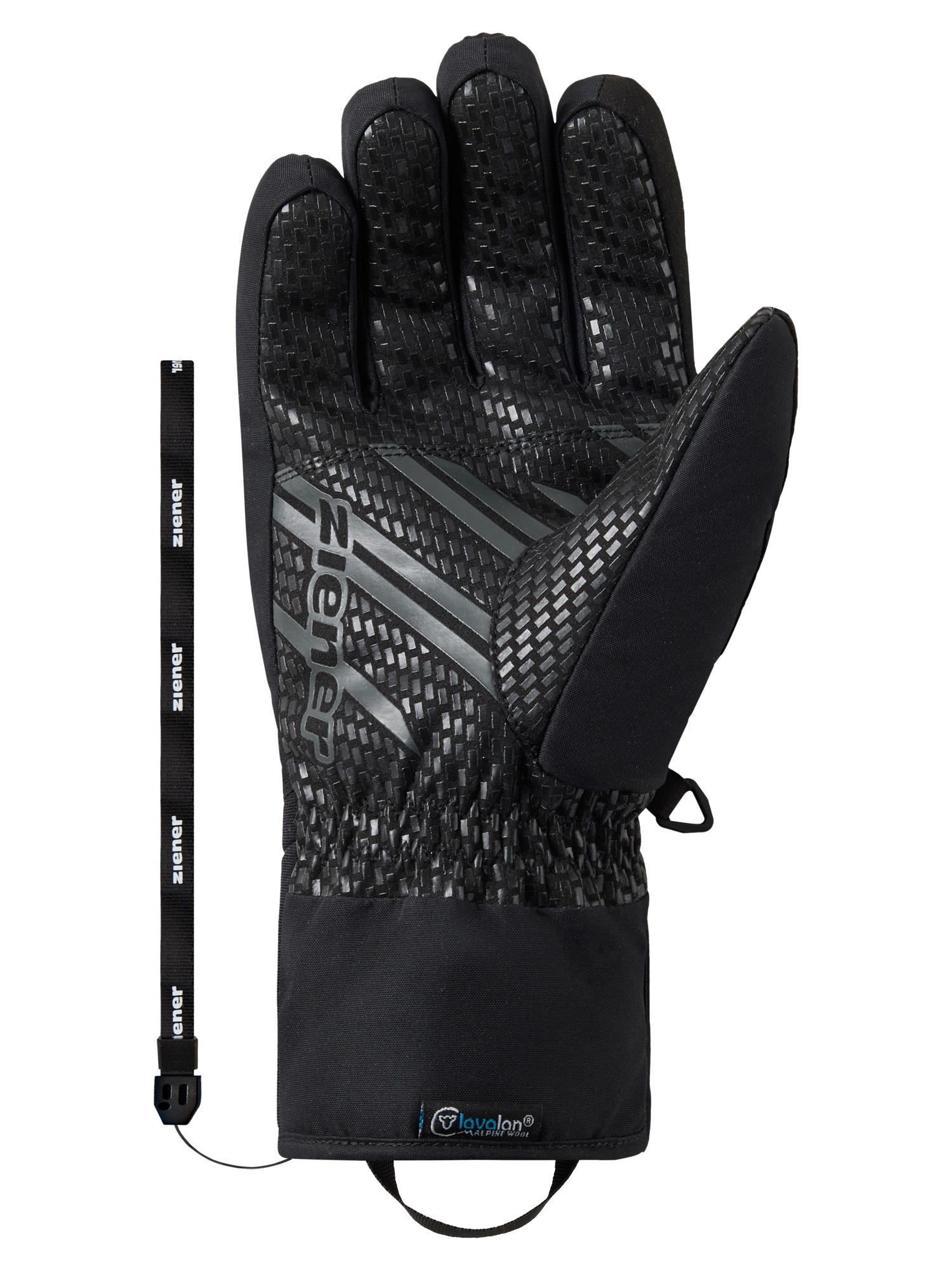 Ziener Skihandschuhe »GASTIUS-Z AQUASHIELD® lavalan®« wasserdicht, winddicht, atmungsaktiv, Wollwattierung