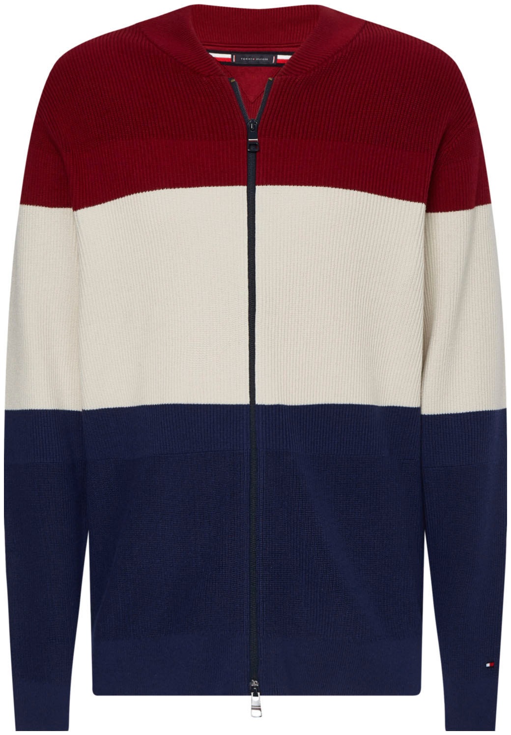 Tommy Hilfiger Strickjacke »COLOURBLOCK BASEBALL«